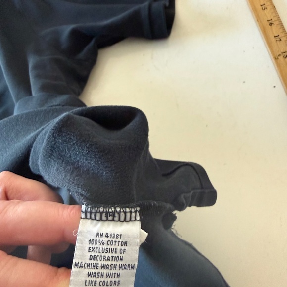 Polo Ralph Lauren Solid Black & Red Pony Collared Polo Shirt Mens BIG 4XB - Picture 8 of 8